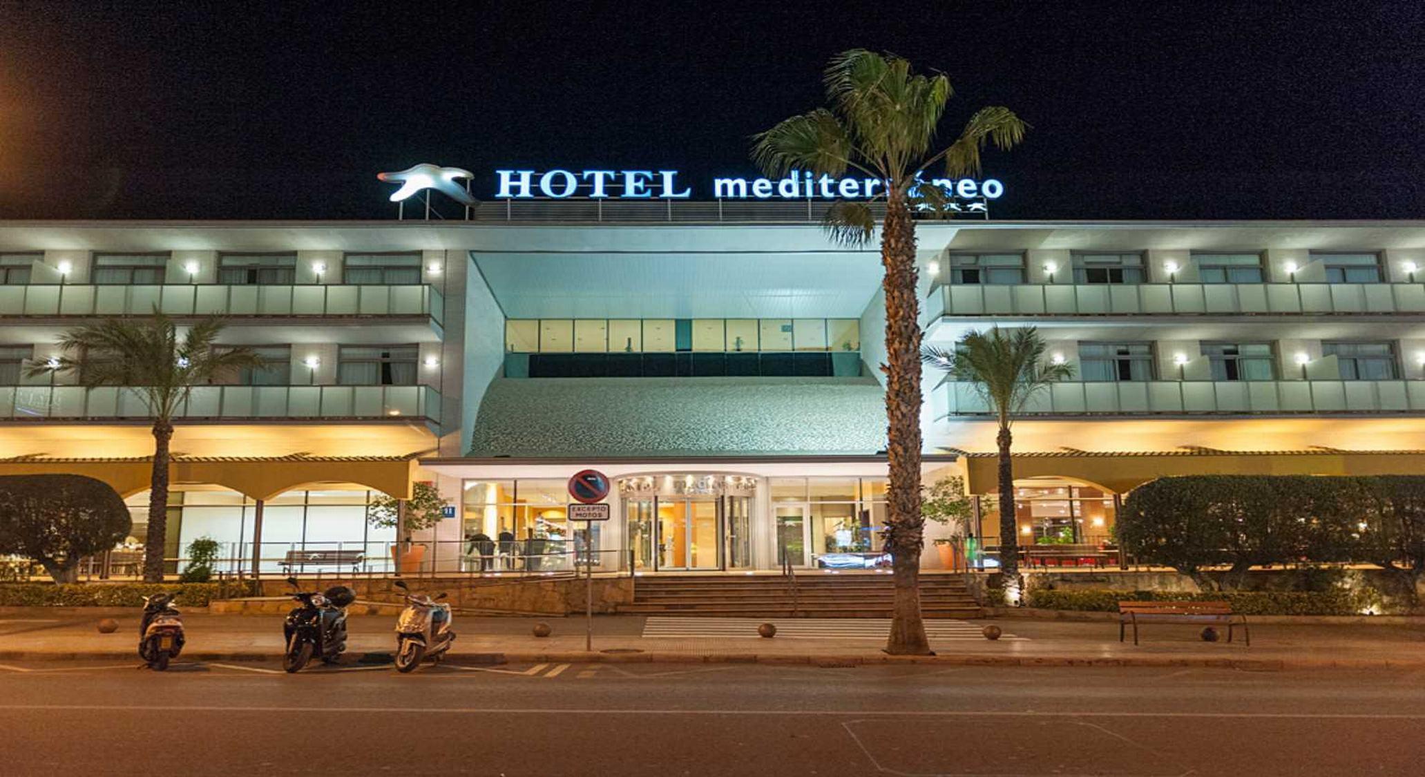 Hotel Mediterraneo Benidorm Kültér fotó